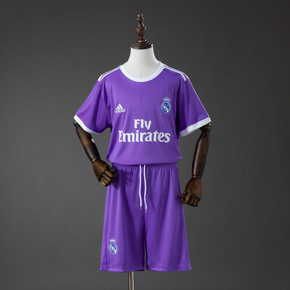Kit Criança Real Madrid CF 2016-17 Alternativo