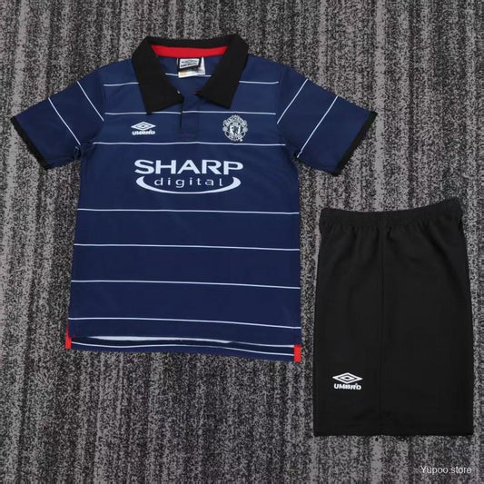 Kit Criança M-United 1999-00 Alternativo