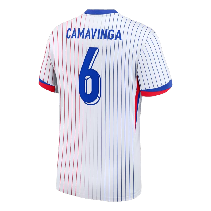 Camisola França 2024 Alternativa Branca Versão Adepto CAMAVINGA #6