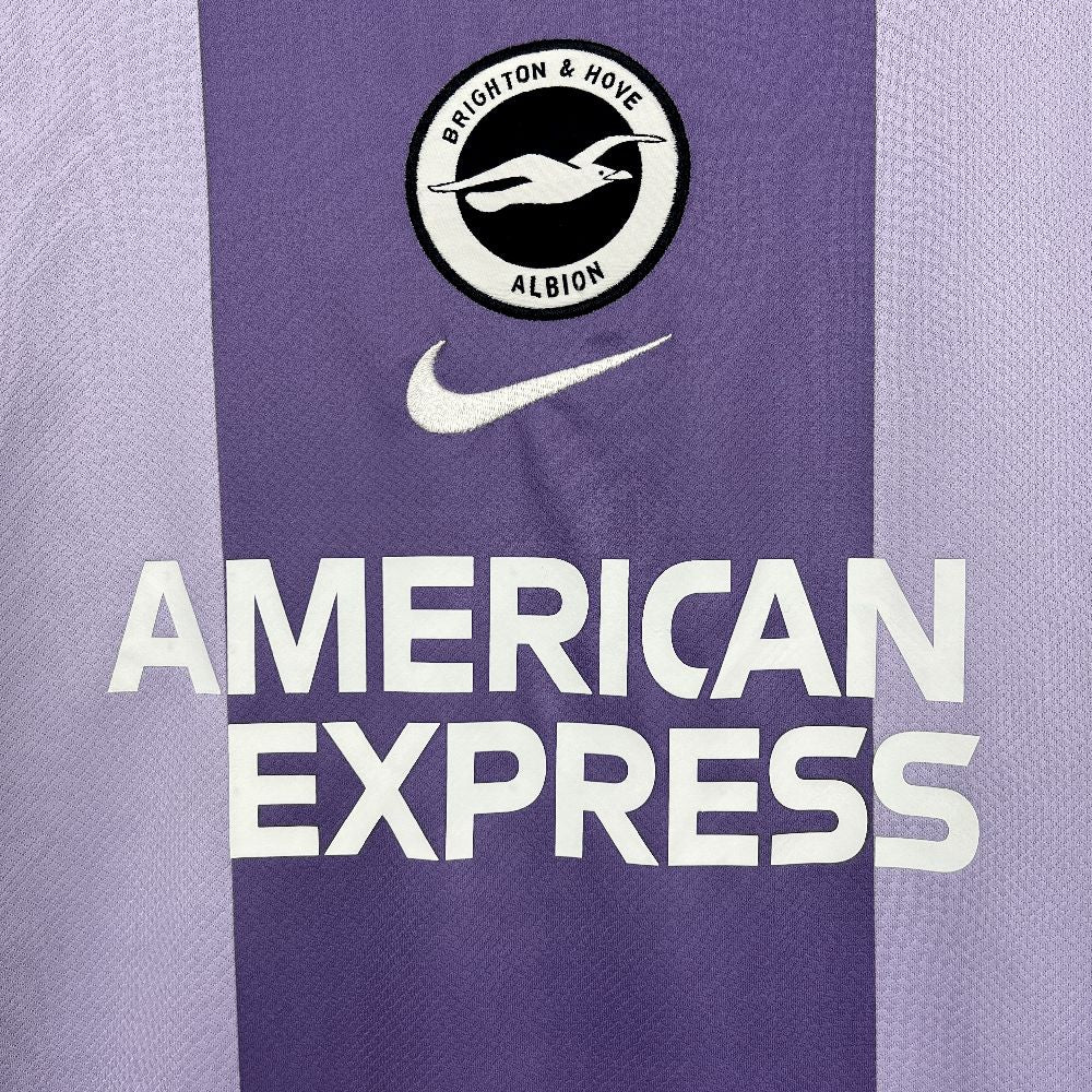 Camisola BRIGH 2025-26 Alternativa Azul Versão Adepto
