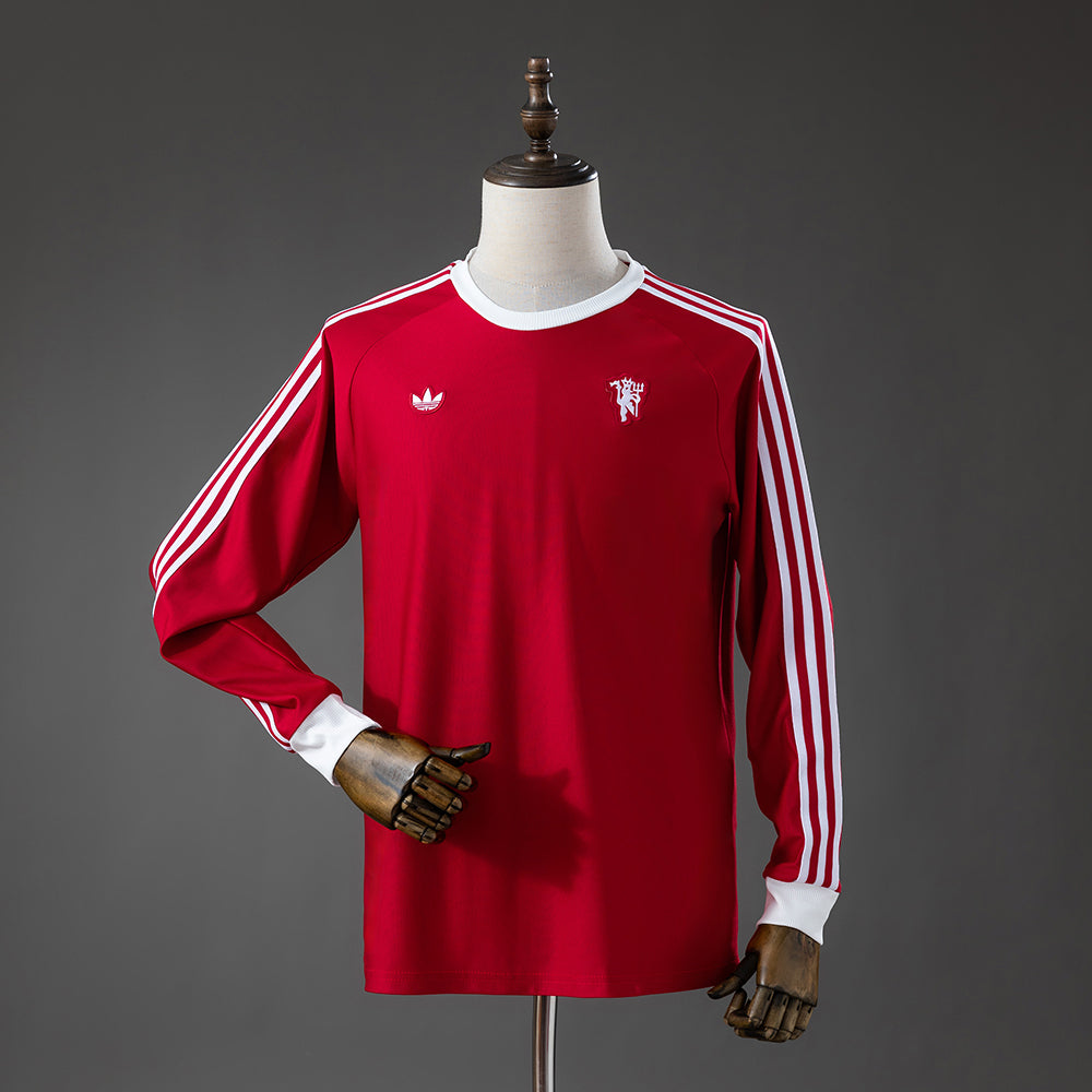 Camisola Manga Comptida M-UNITED 2026-27 Terrace Icons Versão Adepto