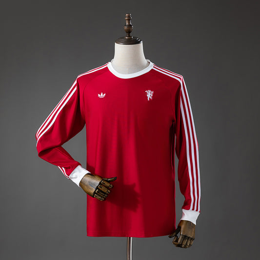 Camisola Manga Comptida M-UNITED 2026-27 Terrace Icons Versão Adepto