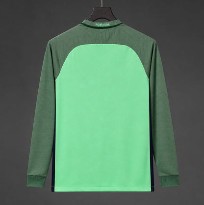Camisola Manga Comprida Portugal 2016 Alternativa Verde Versão Adepto