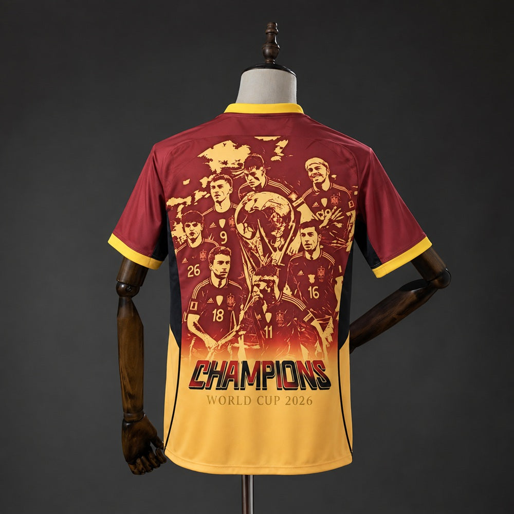 Camisola Espanha 2026 Edição Especial Versão Adepto