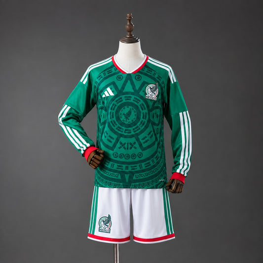 Kit Criança Manga Comprida Mexico 2026 Principal
