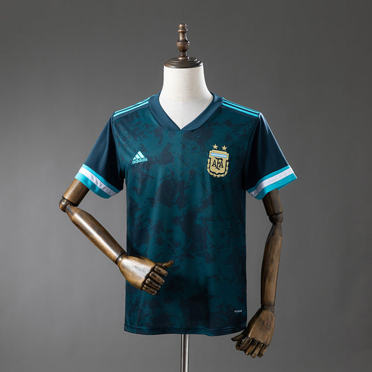 Camisola Argentina 2021 Alternativa Verde Versão Adepto