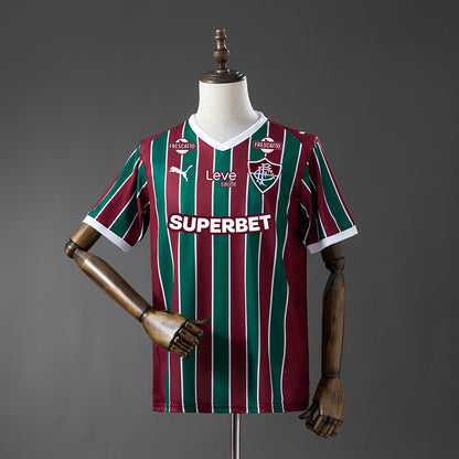 Camisola Fluminense FC 2026-27 Principal Versão Adepto Todos Patrocinadores
