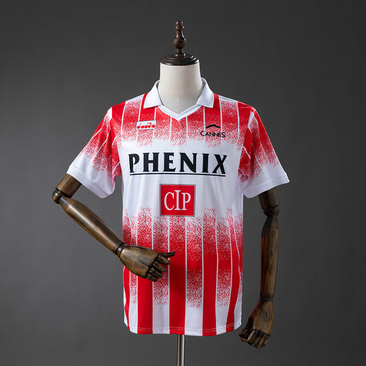 Camisola AS Cannes 1991-92 Principal