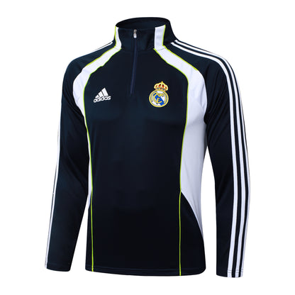 Fato de Treino Real Madrid CF 2025-26 - Camisola com Fecho