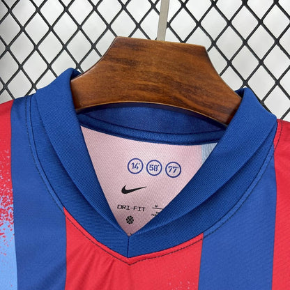 Camisola FC Barcelona 2025-26 Alternativa Azul Versão Adepto