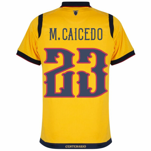 Camisola Equador 2025 Principal Versão Adepto M. CAICEDO #23