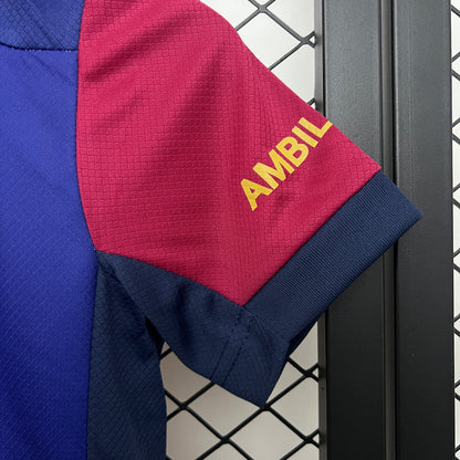 Kit Criança FC Barcelona 2025-26 Edição Travis Scott