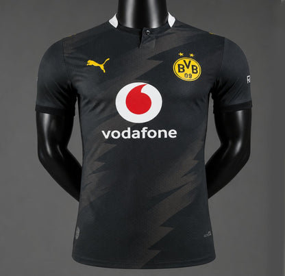 Camisola Borussia Dortmund 2026-27 Alternativa Preta Versão Jogador