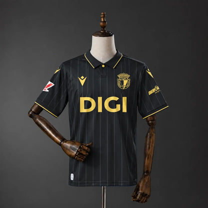 Camisola Burgos CF 2026-27 Alternativa Preta Versão Adepto
