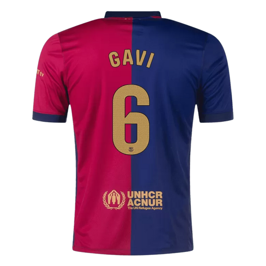 Camisola FC Barcelona 2024-25 Principal Versão Adepto GAVI #6