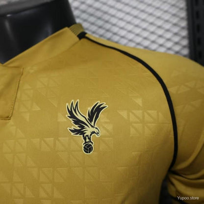 Camisola CRY-PAL 2025-26 Alternativa Amarela Versão Jogador
