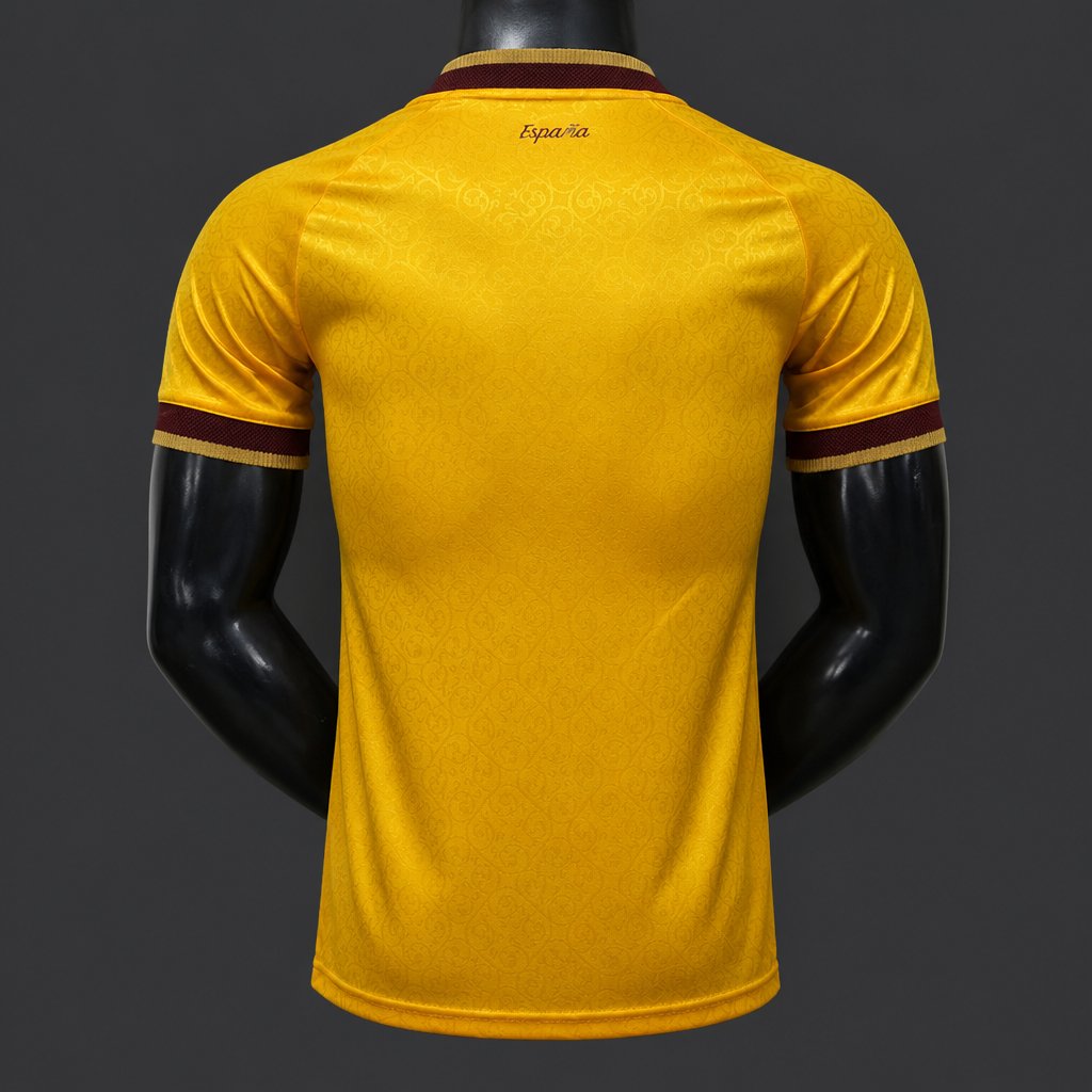 Camisola Espanha 2026 Edição Especial 2 Estrelas Campeão Versão Jogador