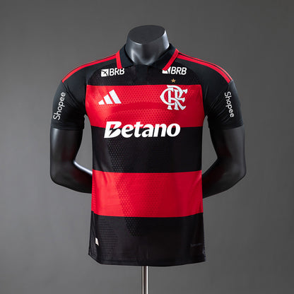 Camisola CR Flamengo 2026-07 Principal Versão Jogador Todos Patrocinadores