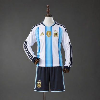 Kit Criança Manga Comprida Argentina 2026 Principal