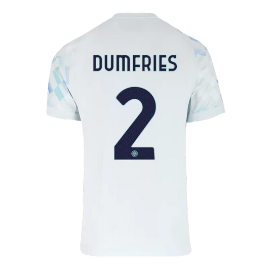 Camisola Inter Milão 2025-26 Alternativa Branca Versão Adepto DUMFRIES #2