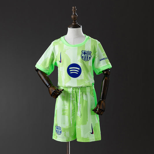 Kit Criança FC Barcelona 2024-25 Alternativo