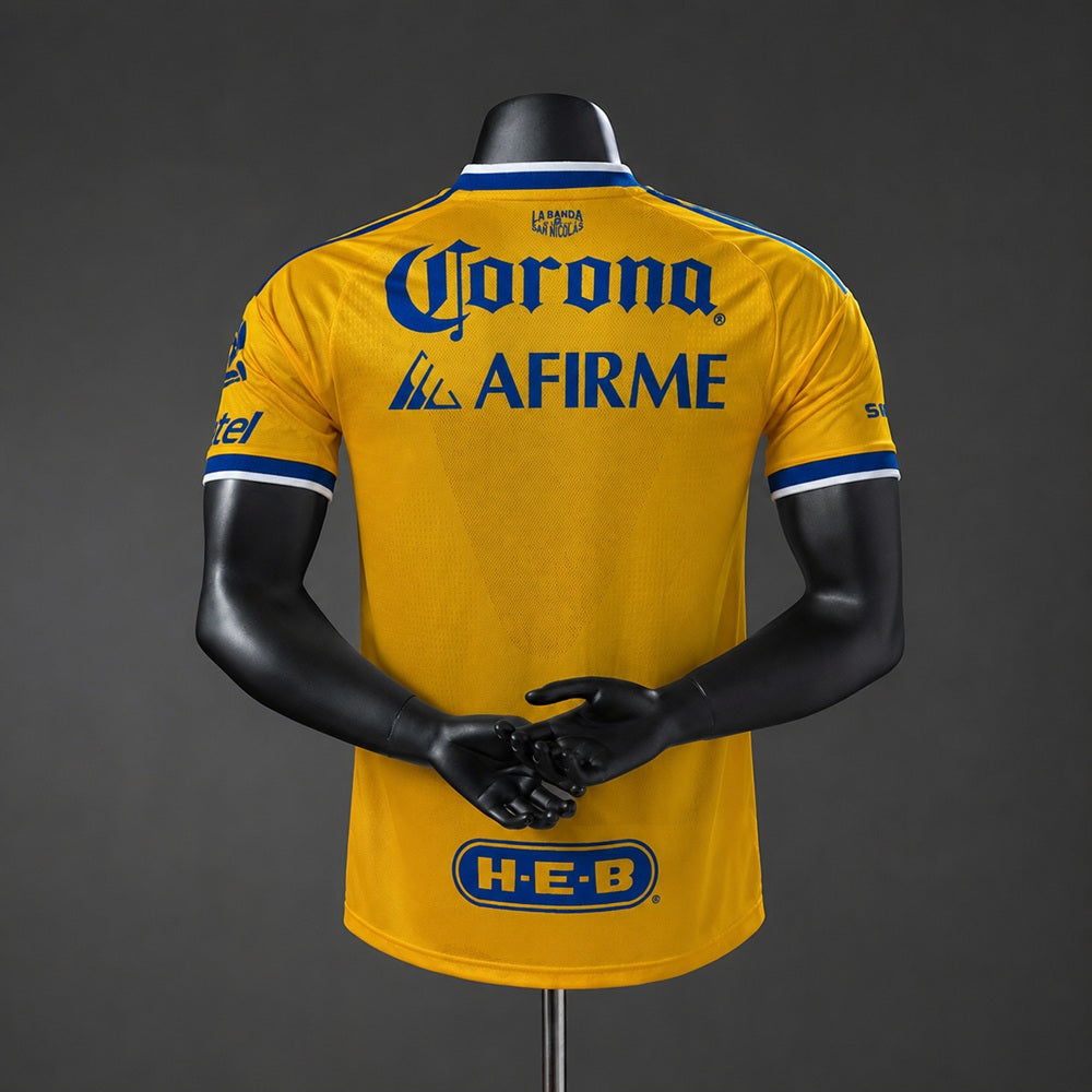 Camisola Tigres UANL 2026-27 Principal Versão Jogador