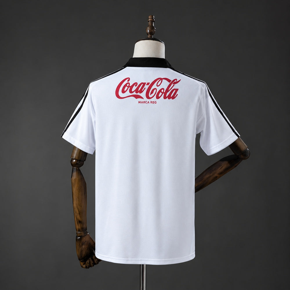 Camisola Vasco da Gama 1989-90 Alternativa Branca Versão Adepto