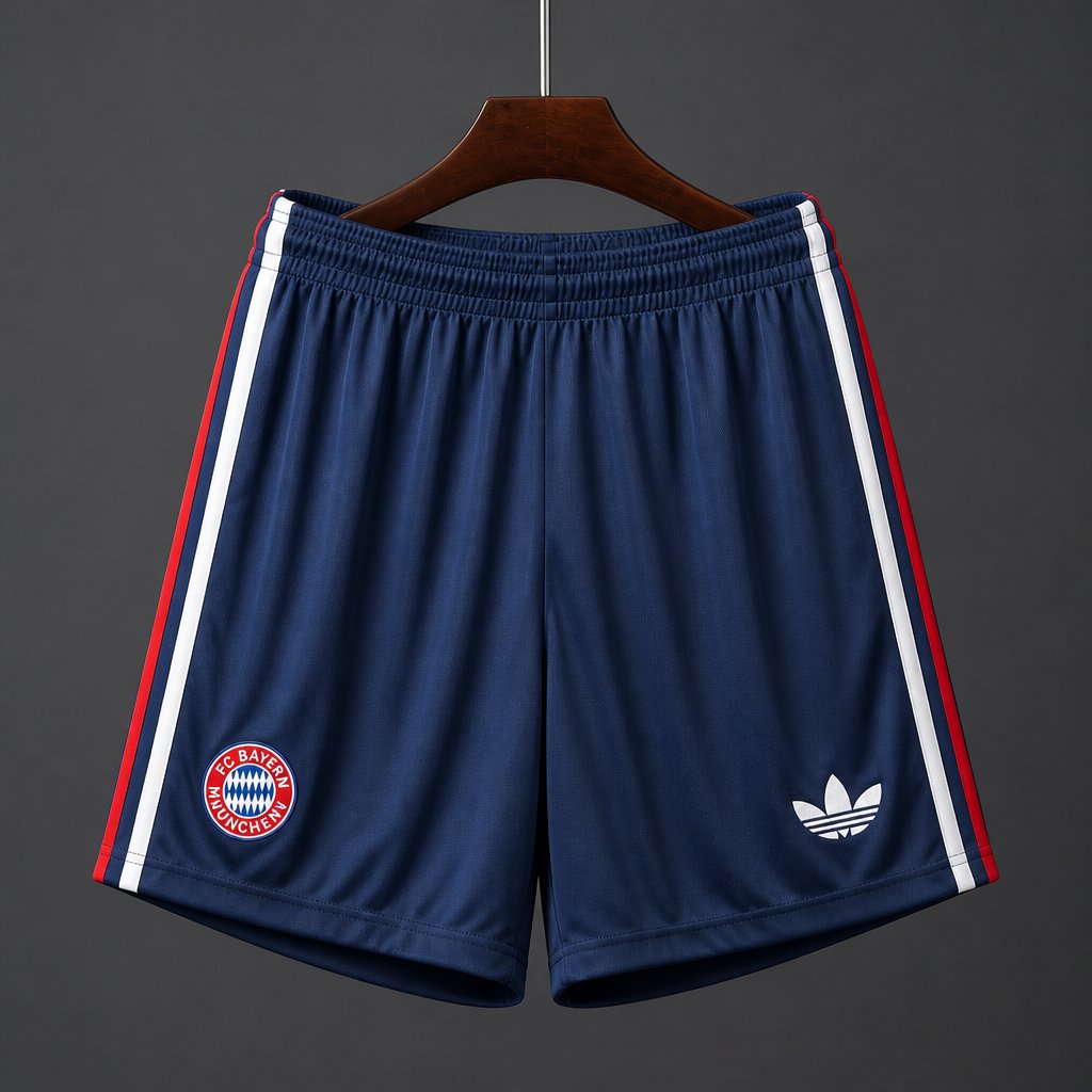 Calções FC Bayern Munique 2026-27 Alternativos Azuis