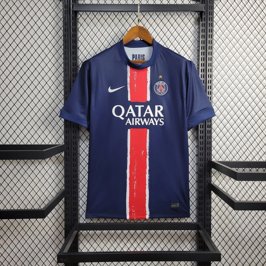 Camisola FC Paris Saint-Germain 2024-25 Principal Final UCL Versão Adepto 1 Estrela