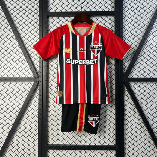 Kit Criança São Paulo FC 2025-26 Alternativo