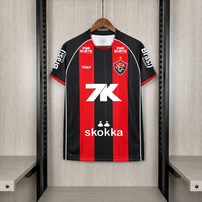 Camisola EC Vitoria 2026-27 Principal Versão Adepto Todos Patrocinadores
