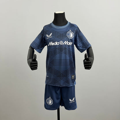 Kit Criança Feyenoord 2025-26 Alternativo