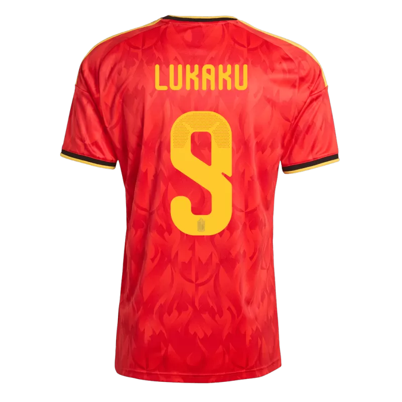 Camisola Belgica 2026 Principal Versão Adepto LUKAKU #9