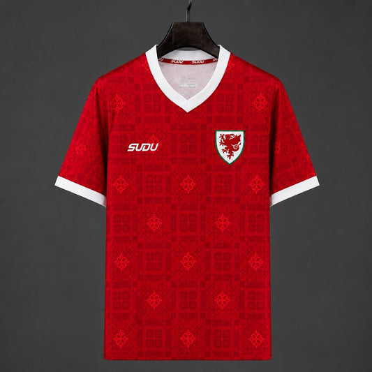 Camisola Pais de Gales 2026 Principal WC Versão Adepto