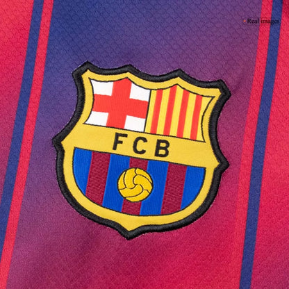 Camisola Manga Comprida FC Barcelona 2025-26 Principal Versão Adepto