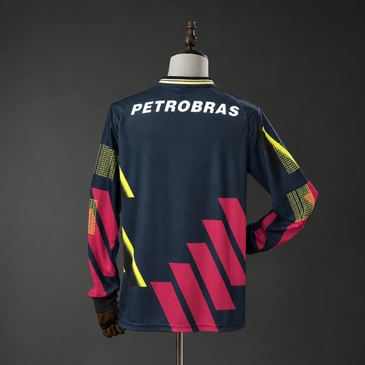 Camisola Manga Comprida CR Flamengo 1997-98 Guarda-Redes Versão Adepto