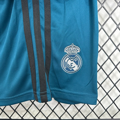 Kit Criança Manga Comprida Real Madrid 2016-17 Alternativo