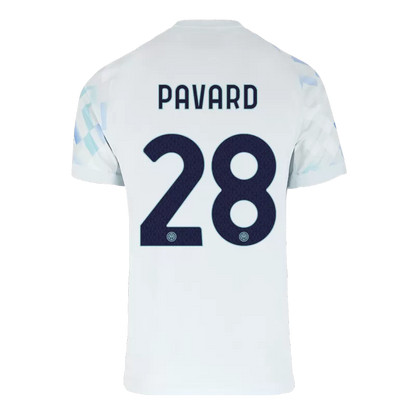 Camisola Inter Milão 2025-26 Alternativa Branca Versão Adepto PAVARD #28