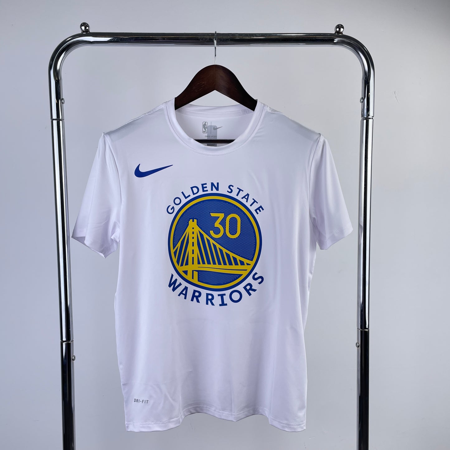 Tshirt NBA Golden State Warriors Dri-Fit Curry #30 Branca