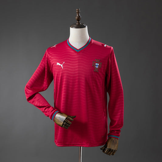 Camisola Manga Comprida Portugal 2026 Principal Versão Adepto