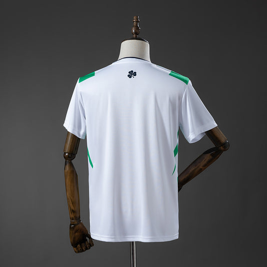 Camisola Irlanda 2026 Alternativa Branca Versão Adepto