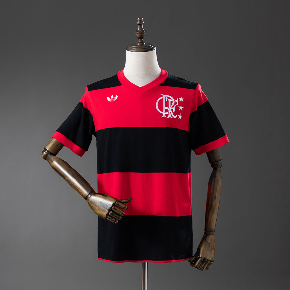 Camisola Flamengo 1981-82 Principal Versão Adepto