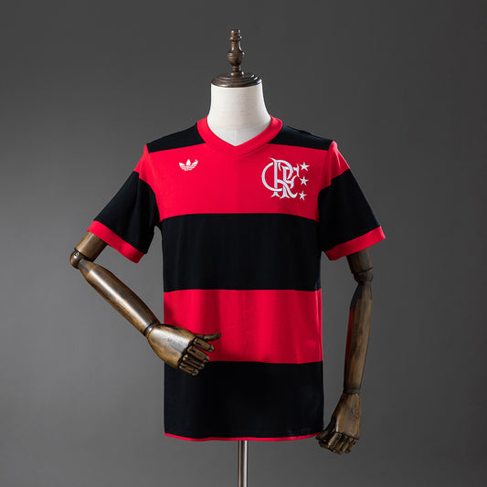 Camisola CR Flamengo 1981-82 Principal Versão Adepto