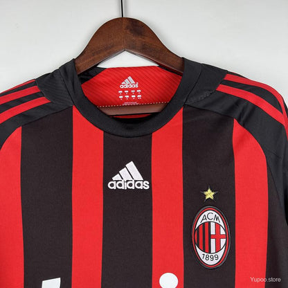Camisola Manga Comprida AC Milan 2008-09 Principal
