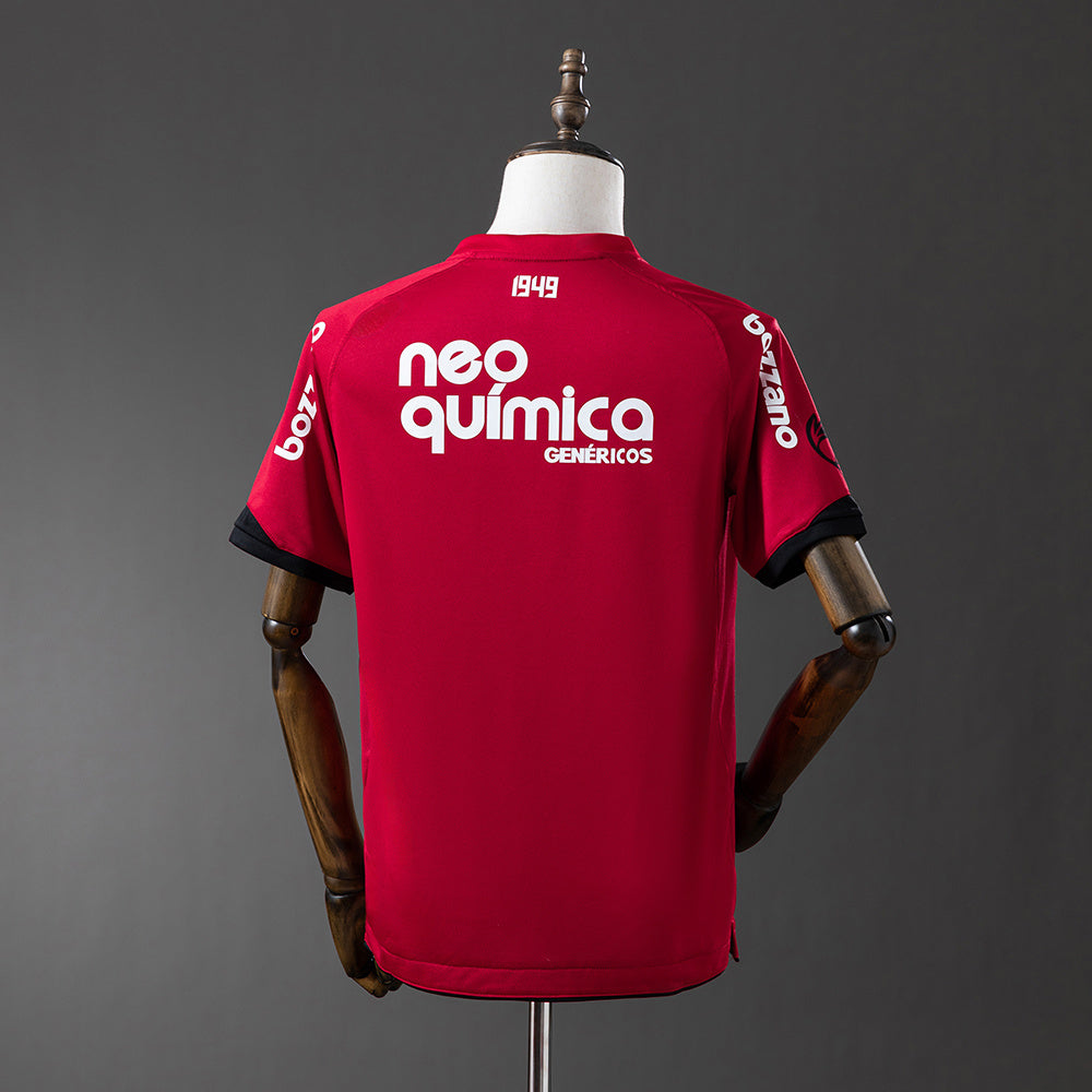Camisola SC Corinthians 2011-12 Alternativa Vermelha Versão Adepto