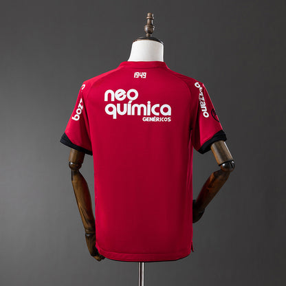 Camisola SC Corinthians 2011-12 Alternativa Vermelha Versão Adepto