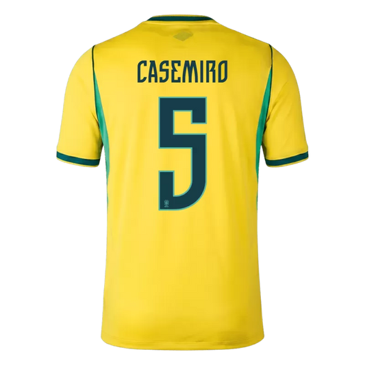Camisola Brasil 2026 Principal Versão Adepto CASEMIRO #5