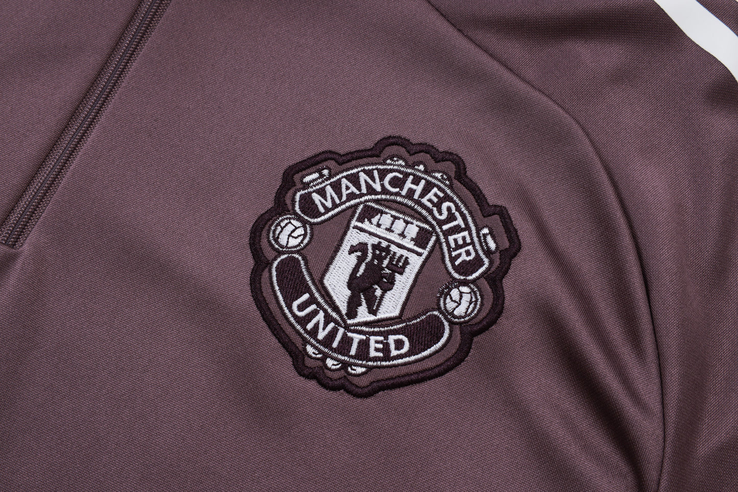 Fato de Treino M-United 2025-26 - Camisola com Fecho
