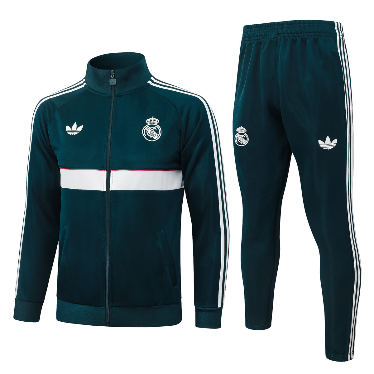 Fato de Treino Real Madrid CF 2026-27 - Casaco sem Capuz