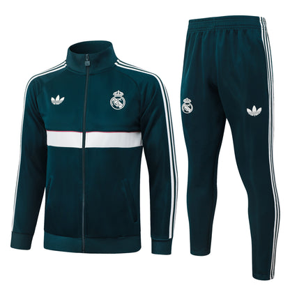 Fato de Treino Real Madrid CF 2026-27 - Casaco sem Capuz